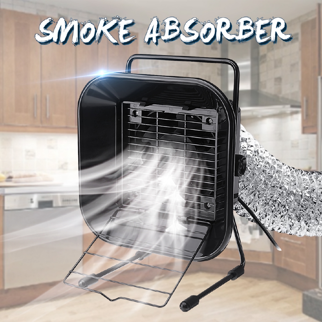 220V 16W Solder Smoke Absorber + Sponge + 2M Air Pipe Professional ESD