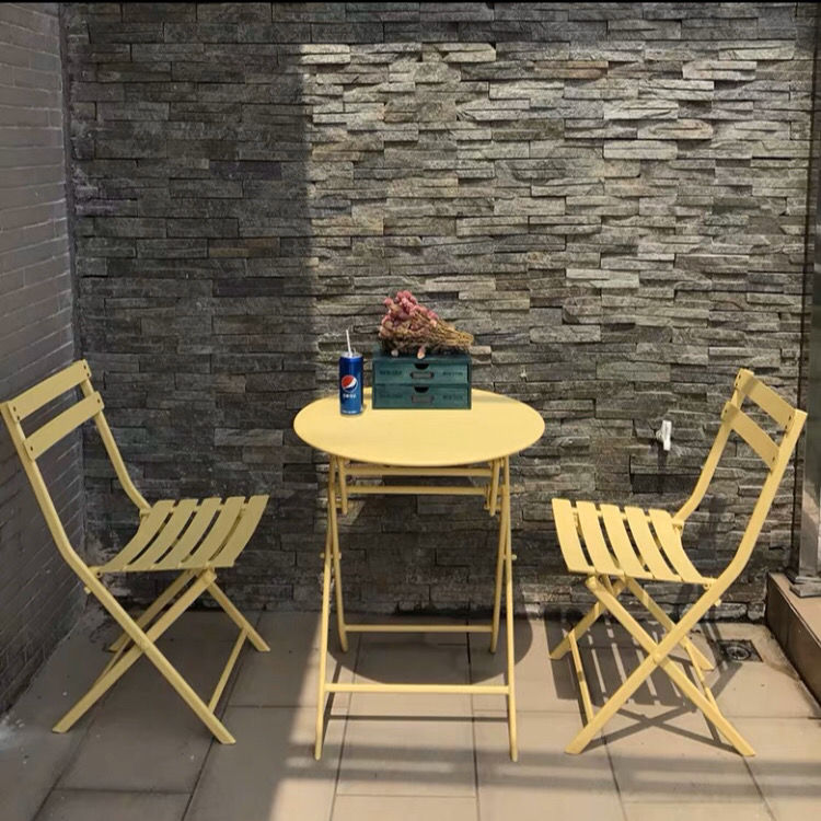 Grand Patio Premium Steel Patio Bistro Folding Outdoor Patio Furniture Foldable Patio Table And Chairs Shopee Malaysia