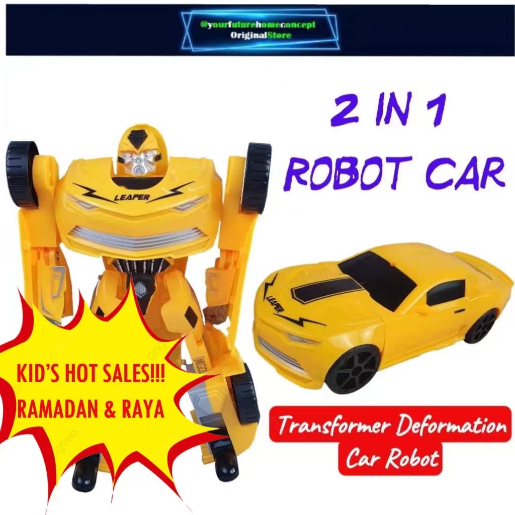 Transformer Deformation Car Robot (Big Size) Series | Robot To Car  Deformation Kid Toys Children Birthday Gift Present | Shopee Malaysia