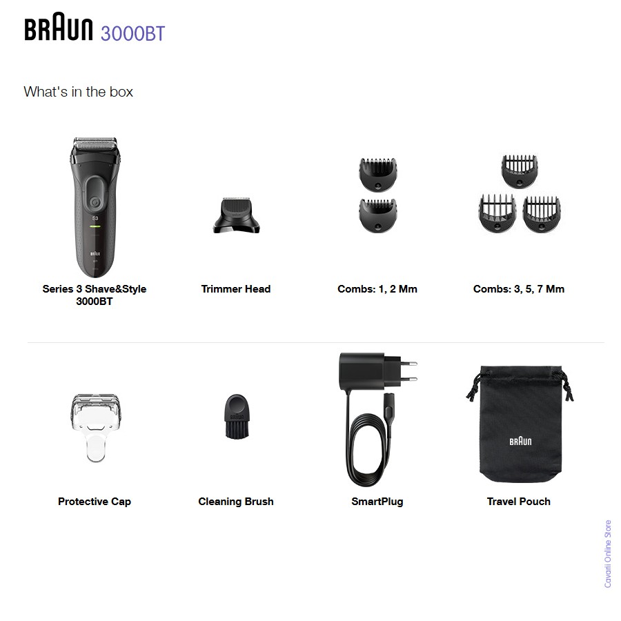 braun series 3 shave & style 3000bt