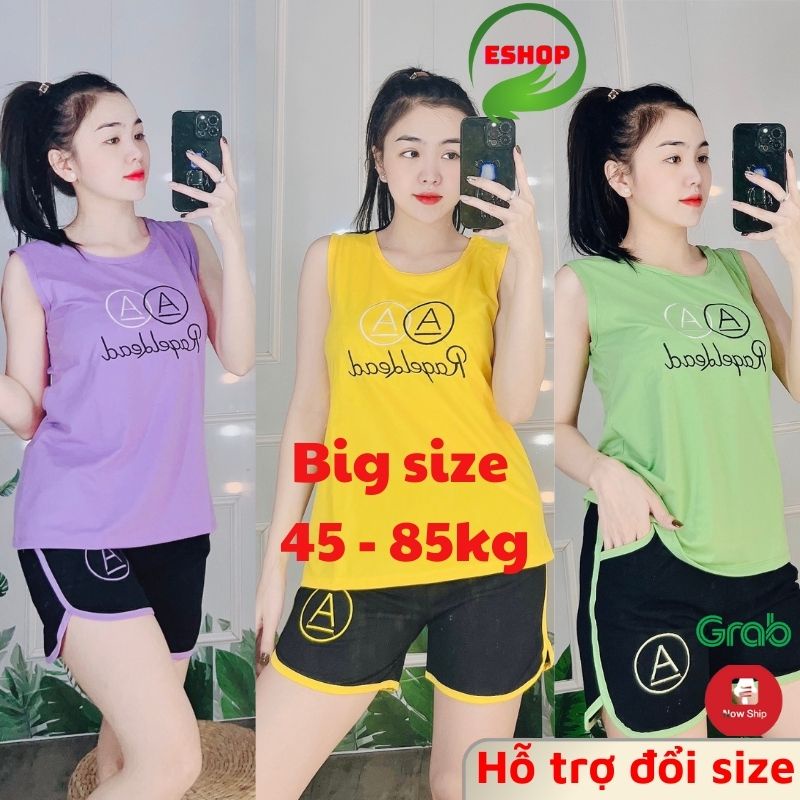 Eshop bigsize summer women's clothing set, cotton sportswear, home wear, beach, sleeping, beautiful, cute, middle-aged BD10