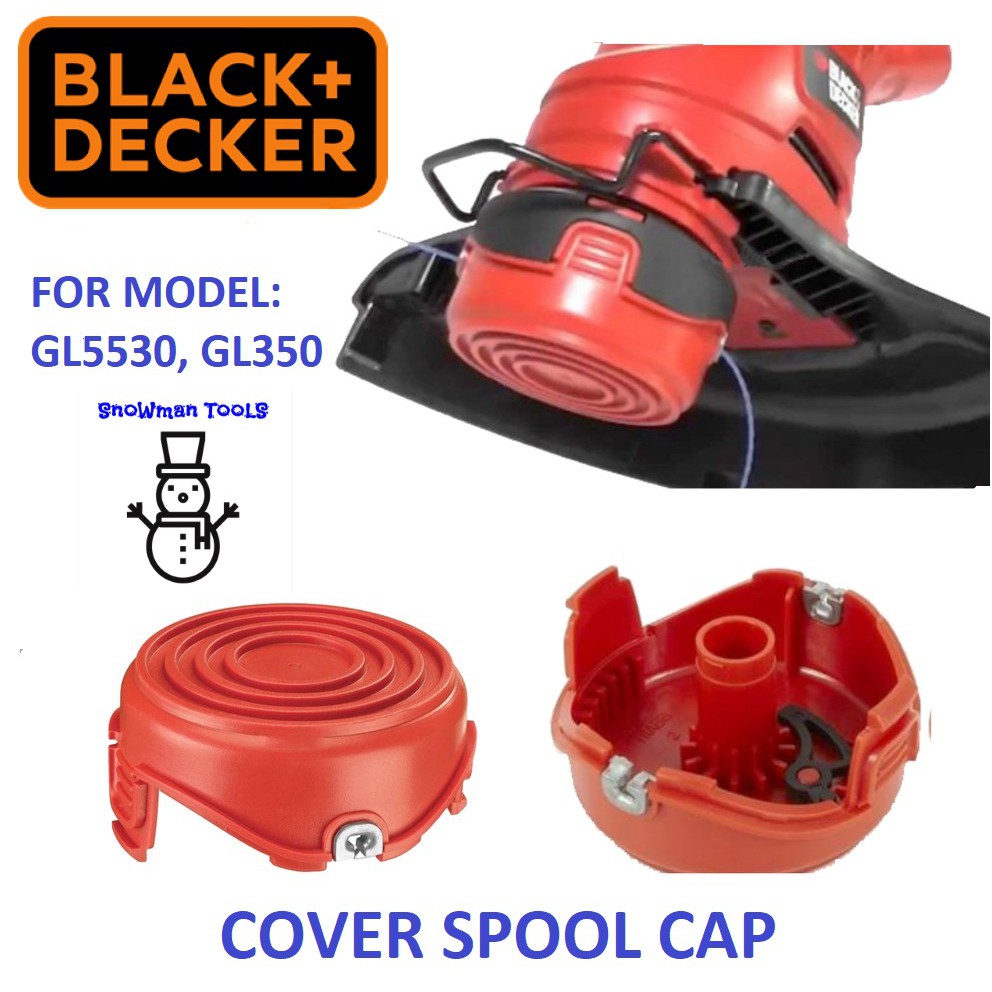 black and decker trimmer spool cap