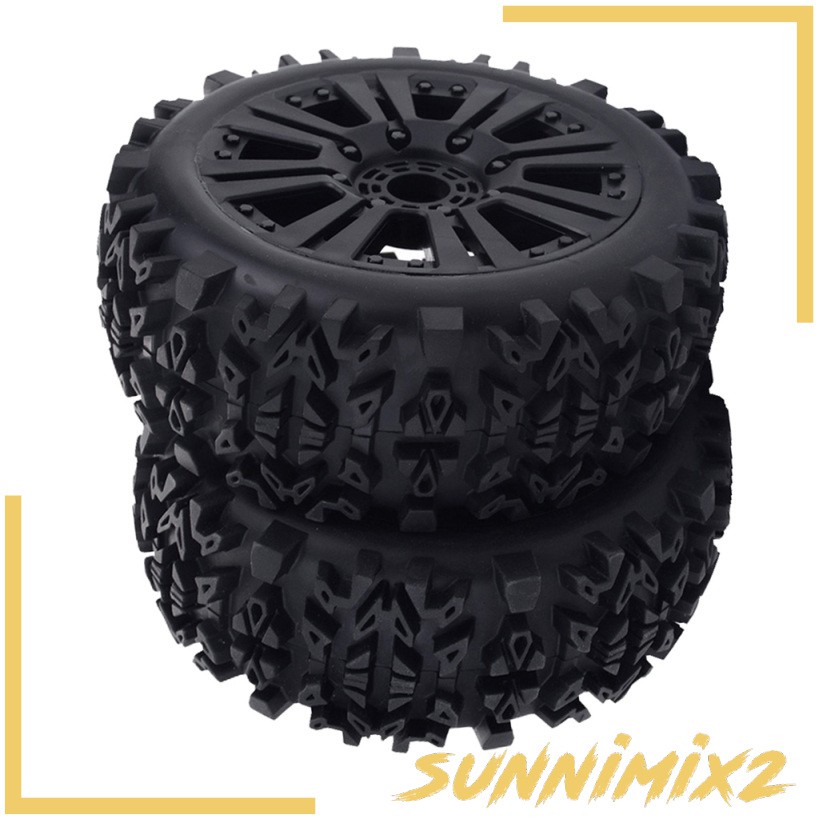 4pcs 1/8 RC Rock Crawler Car Tires Tyres for Louise   HPI Savage HSP 