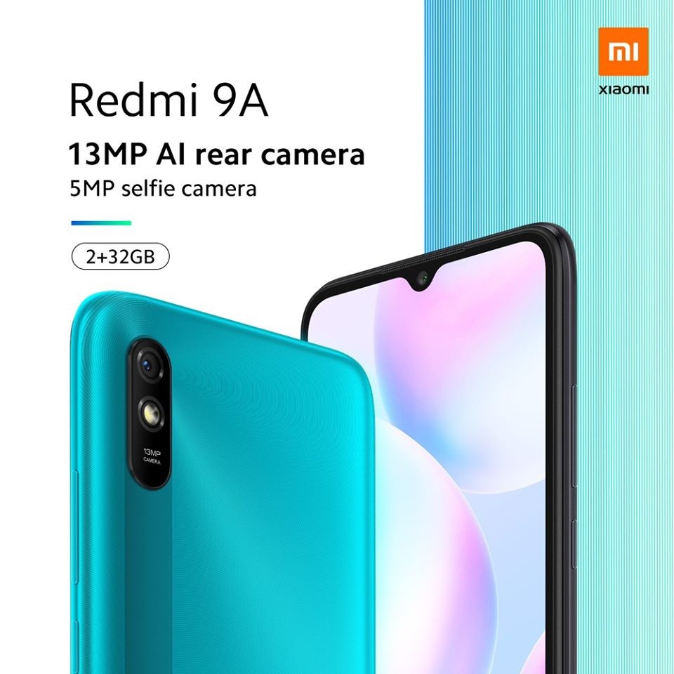 Xiaomi Redmi 9a 32gb Rom 2gb Ram Original Malaysia Set Shopee Malaysia