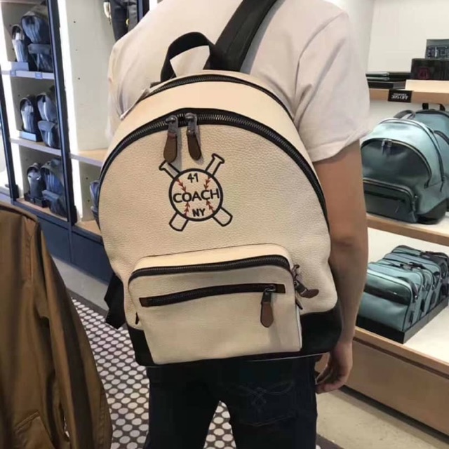 Coach BackPack with Baseball & Bats Motif | Shopee Malaysia