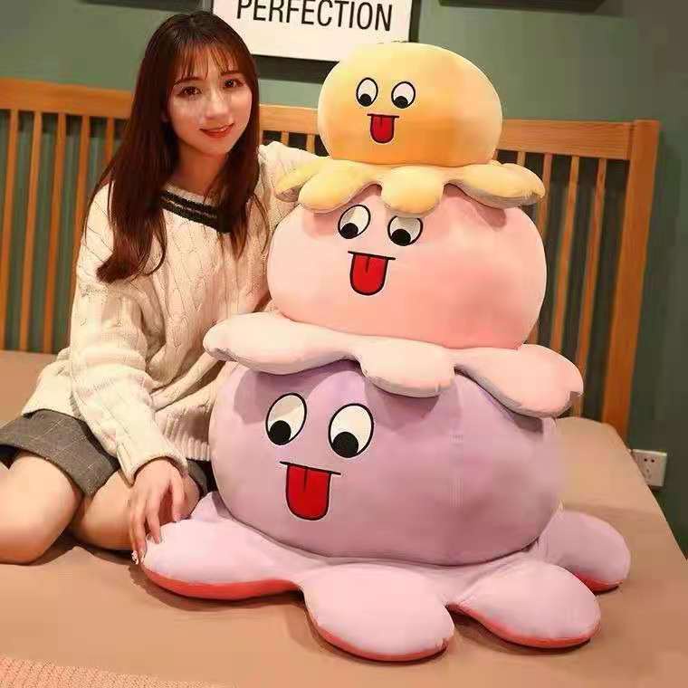 Octopus Reversible Octopus Doll flip 