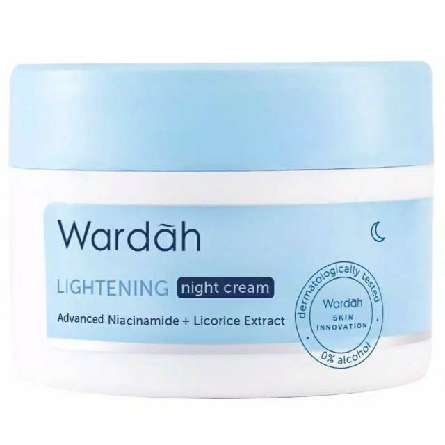 Wardah Lightening Night Cream | Lightening Night Cream WARDAH | Shopee ...