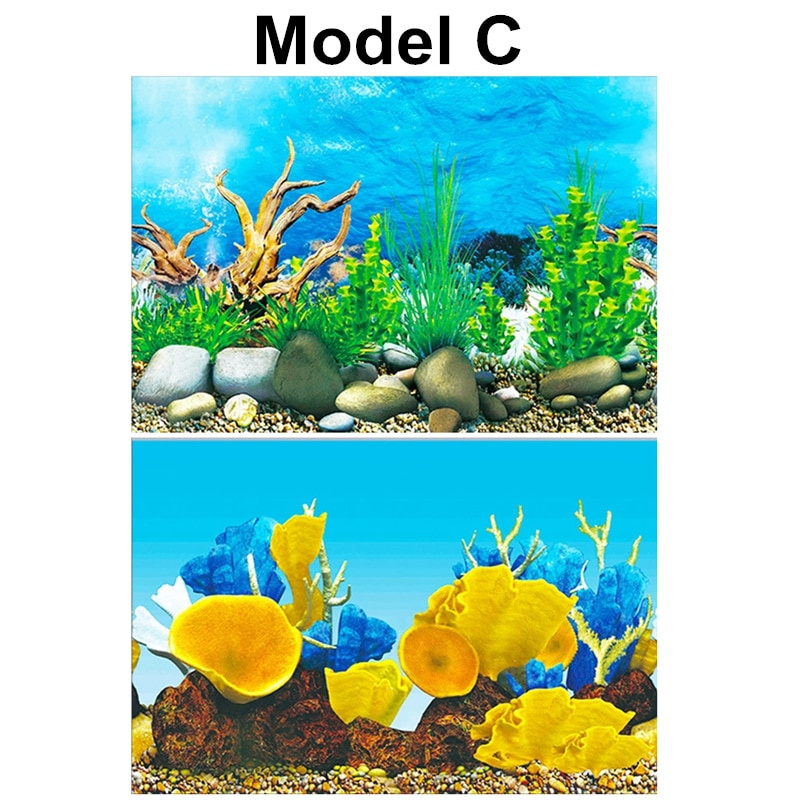 Aquarium Background Poster 3d Pvc Adhesive Sticker Fish Tank Underwater  World Backdrop 3d Ocean Sea Plants Background Sticker Decorations Ornaments  AliExpress | Aquarium Sticker Ocean Landscape High Viscosity Thicken  Waterproof Pvc Fish