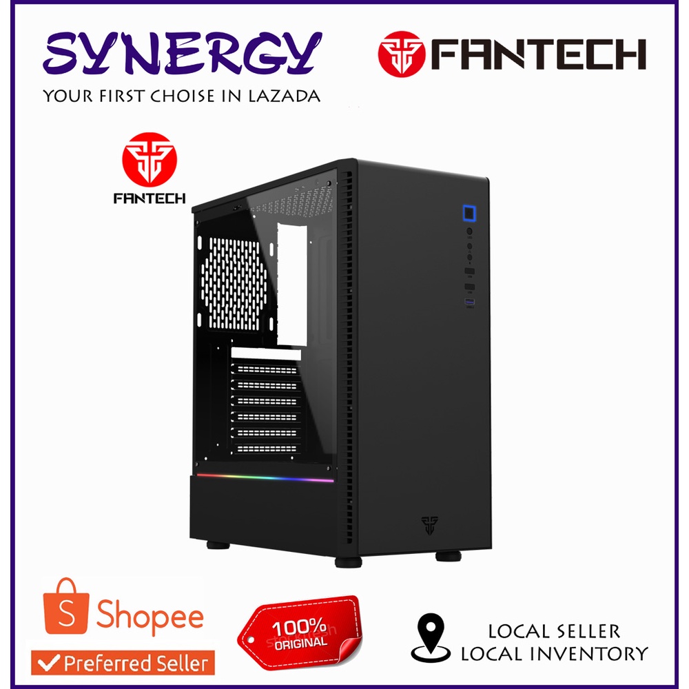 FANTECH PULSE CG71 / CG74 / CG75 RGB Middle Tower PC Case / PC CASING ...