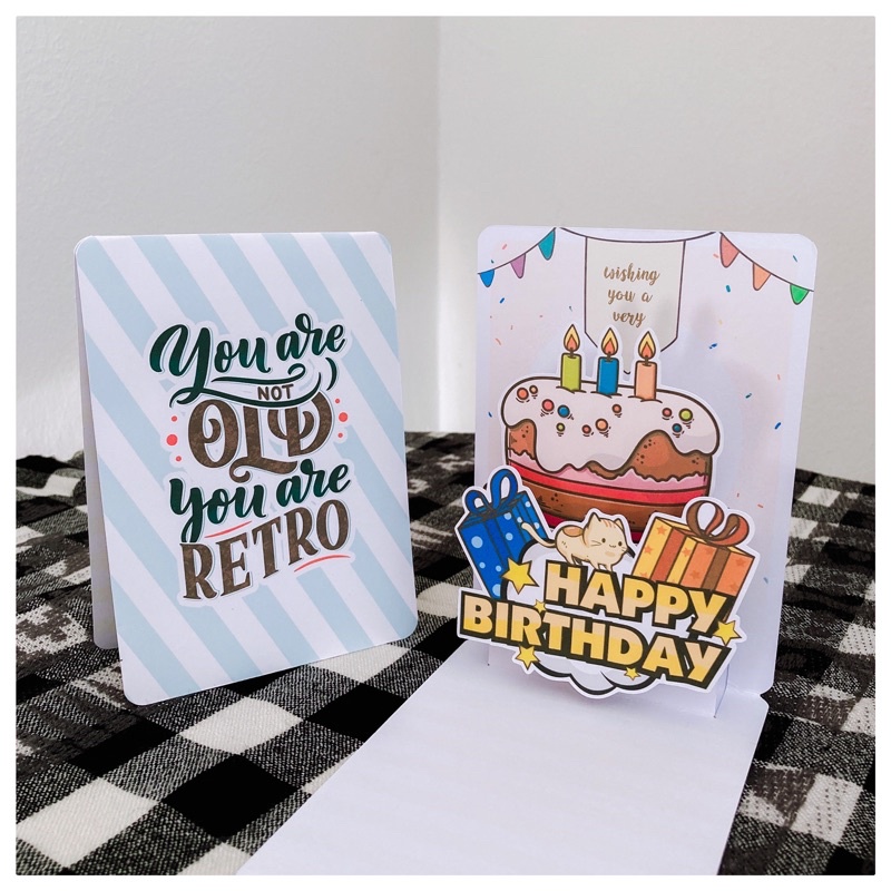 Special Birthday Pop Up Greeting Card/ Kad Hari Jadi/ Kad Ucapan / Gift ...