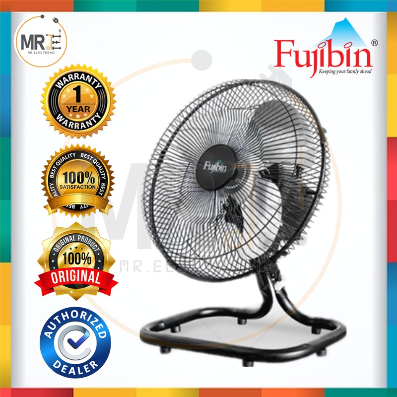 [READY STOCK] Fujibin Floor Fan 12" FBP-12MC (BLACK)