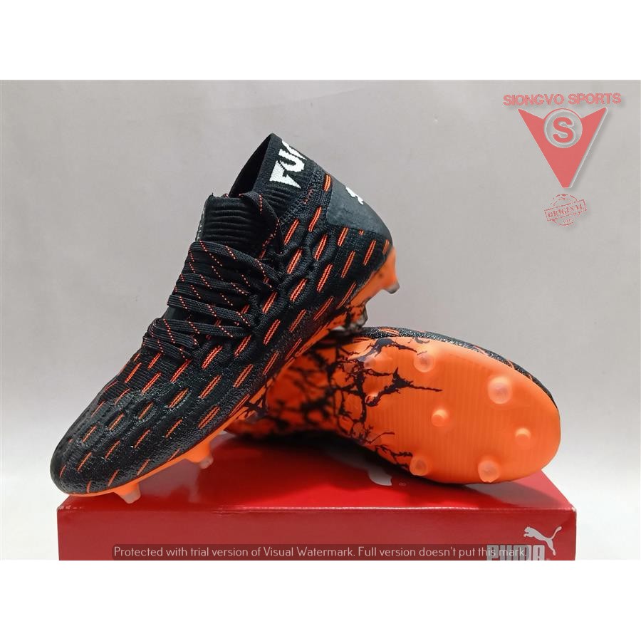 Children S Soccer Shoes Puma Future 6 1 Netfit Fg Jr Original Shopee Malaysia