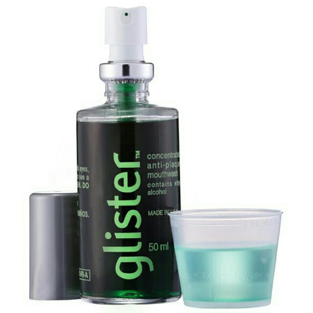 Glister Concentrate Antiplaque Mouthwash 50ml Amway Shopee Malaysia