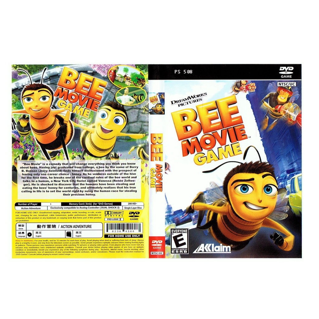 PS2 GAME COLLECTION BEE MOVIE GAME | Shopee Malaysia