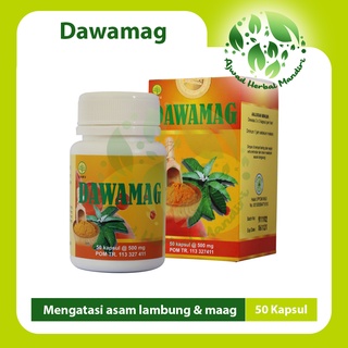 Dawamag 50 Original Herbal Capsules Helps Overcoming Other Digestion Stomach Acid And Other Digestions