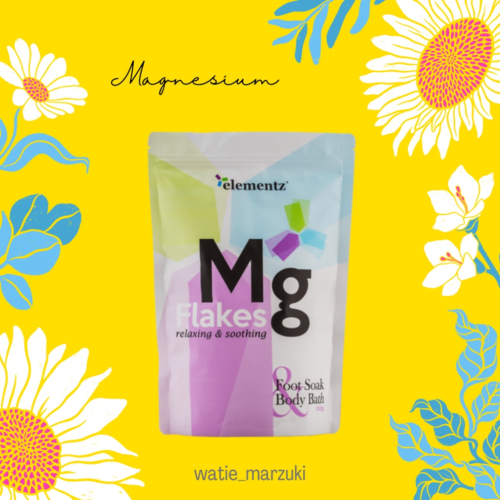 ELEMENTZ Magnesium Flakes 1kg Shopee Malaysia