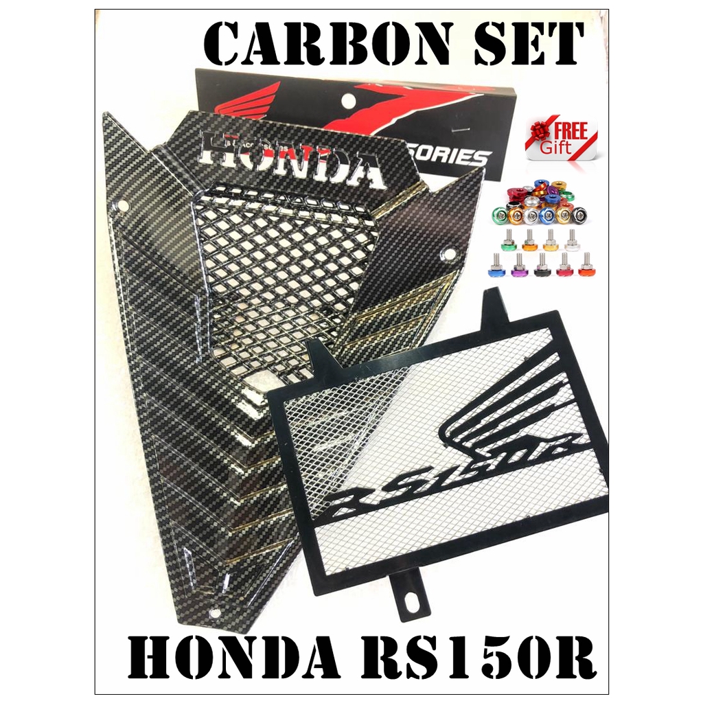 HONDA RS150R RS150 V1 V2 ENGINE COVER COOLANT [WINNER] + FREE 