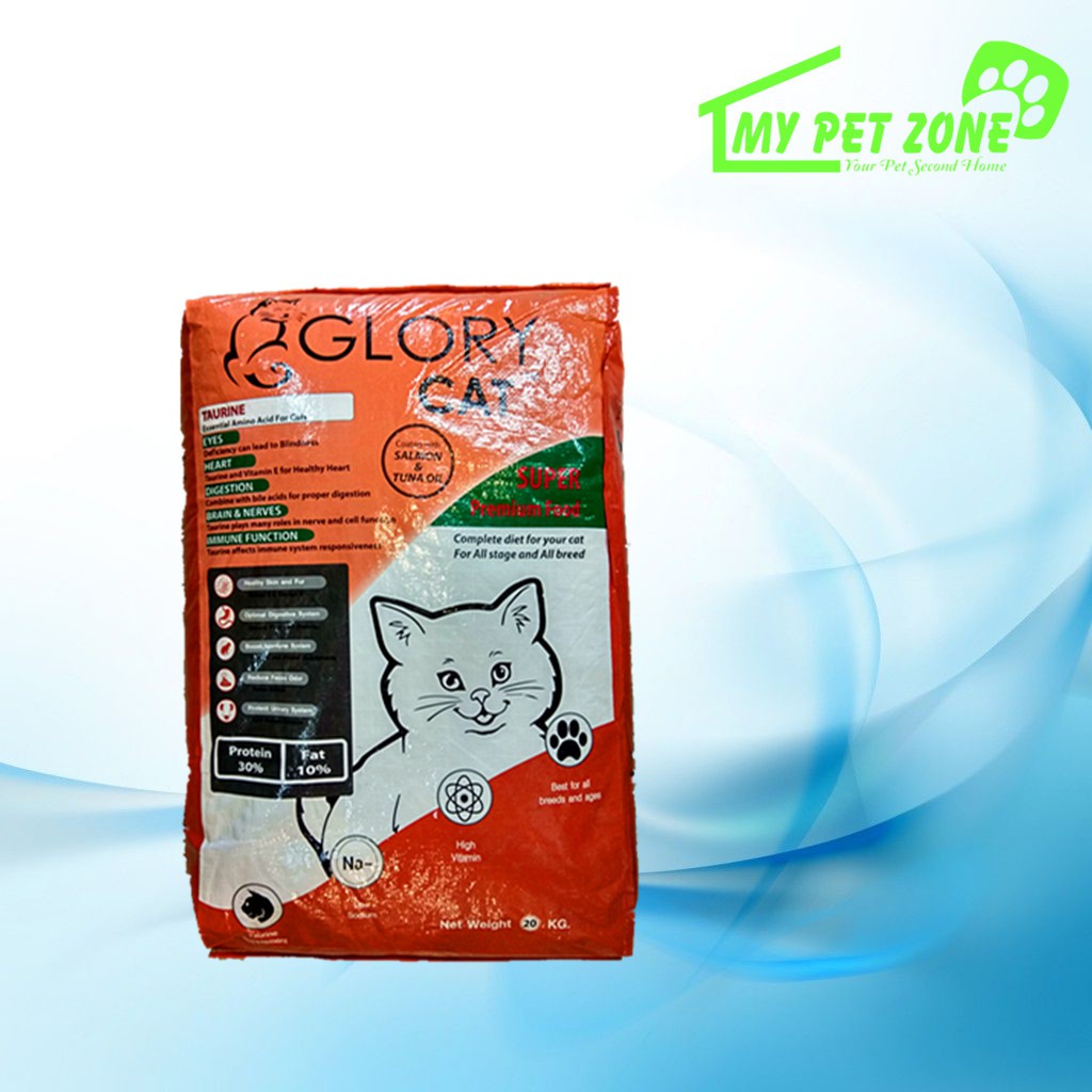 Glory Cat Food Makanan Kucing 20KG  Shopee Malaysia