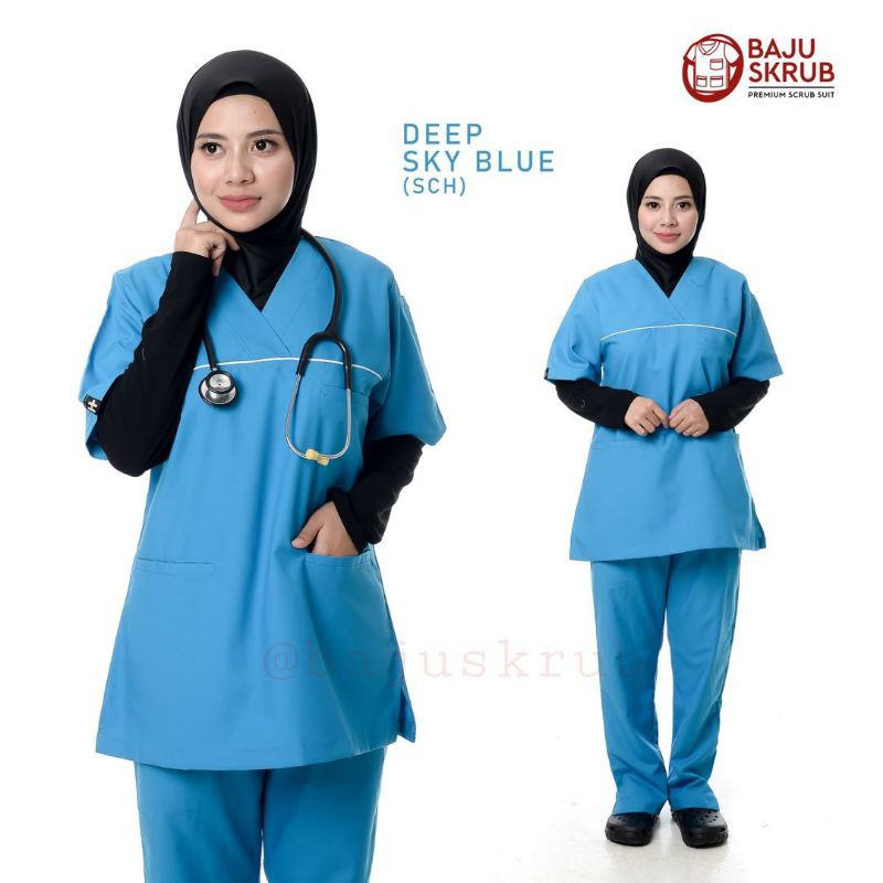  BAJU  SKRUB SCRUB SUIT BAJU DOKTOR  BAJU  NURSE BAJU  