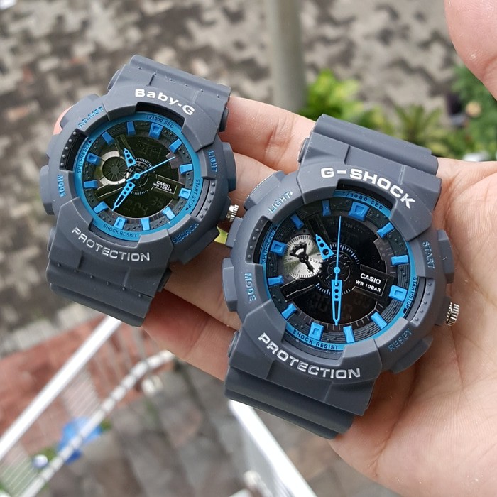 Casio GSHOCK BABYG COUPLE Gray LIST BLUE (kwsuper) Shopee Malaysia