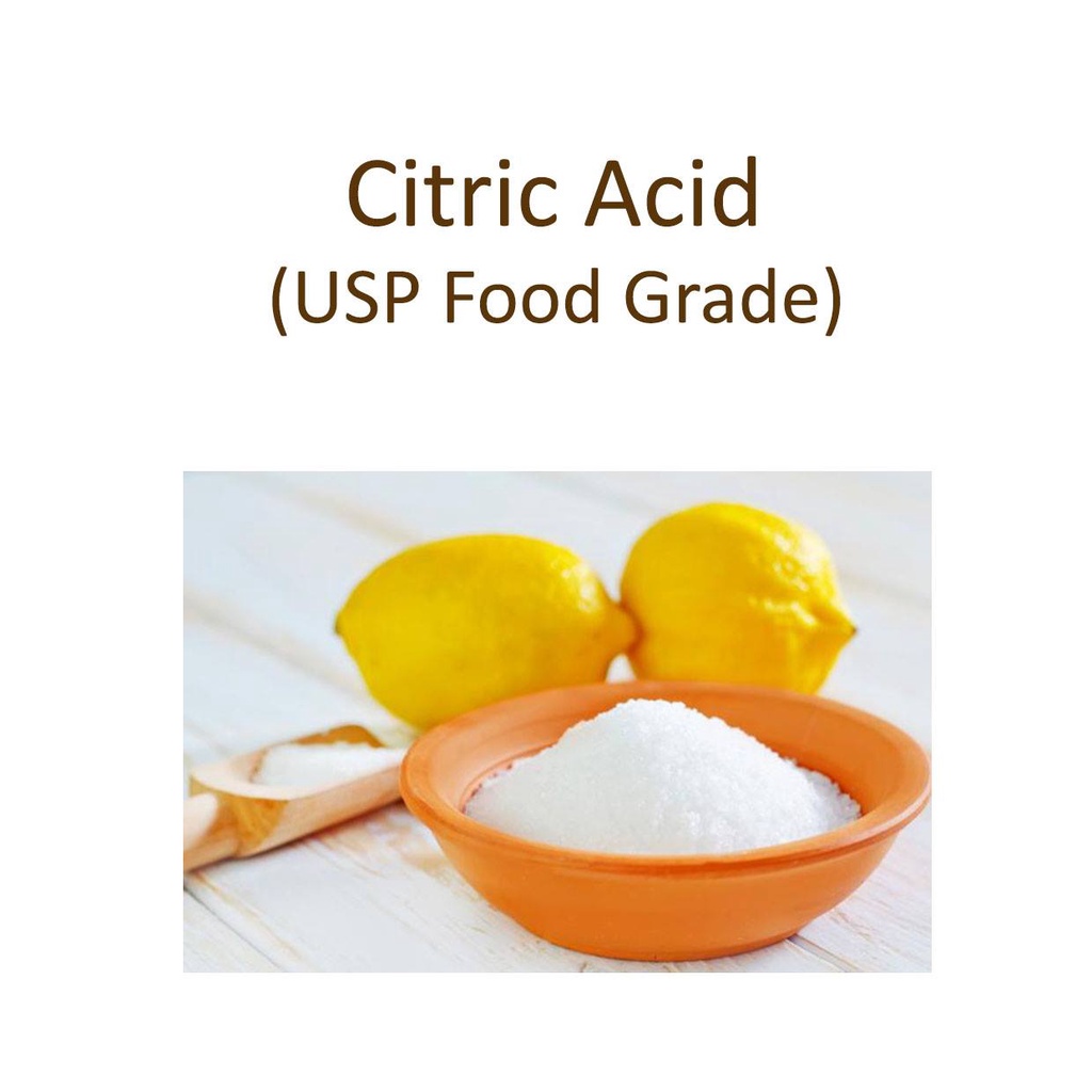1kg Citric Acid Anhydrous (USP Food Grade) Shopee Malaysia