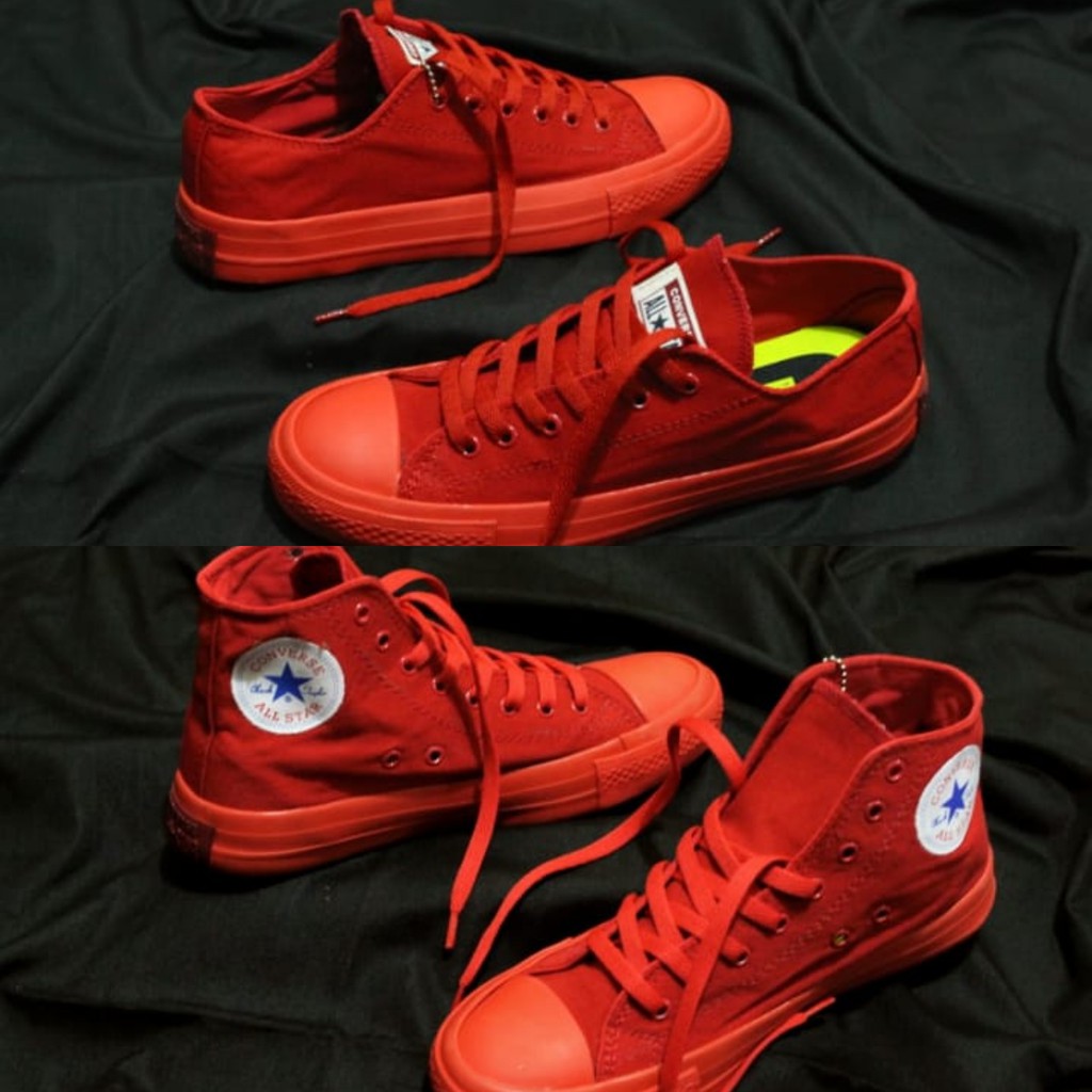full red converse