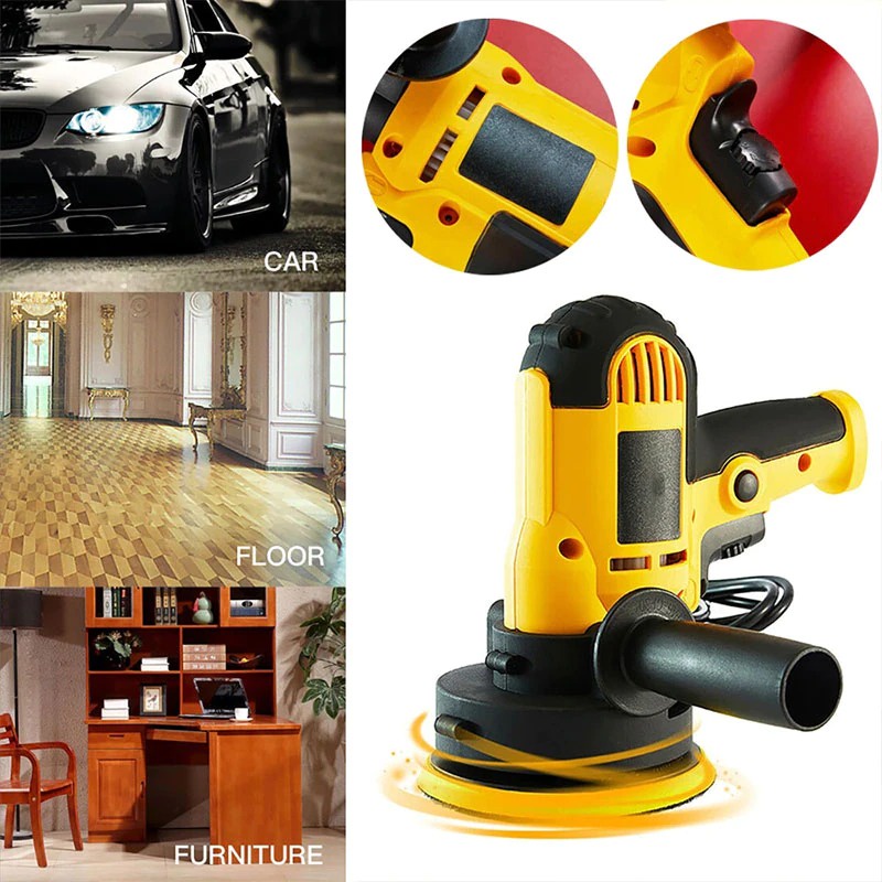 220v 600w Car Furniture Floor Polisher Electric Auto Polishing Machine