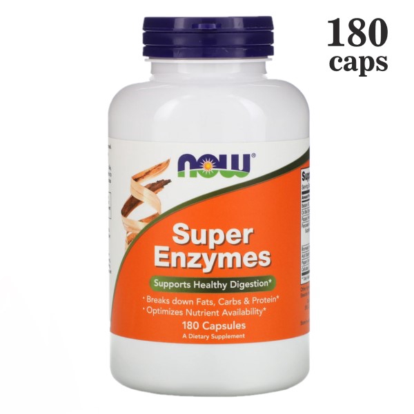NOW, Super Enzymes, Formulated with Bromelain, Ox Bile, Pancreatin and