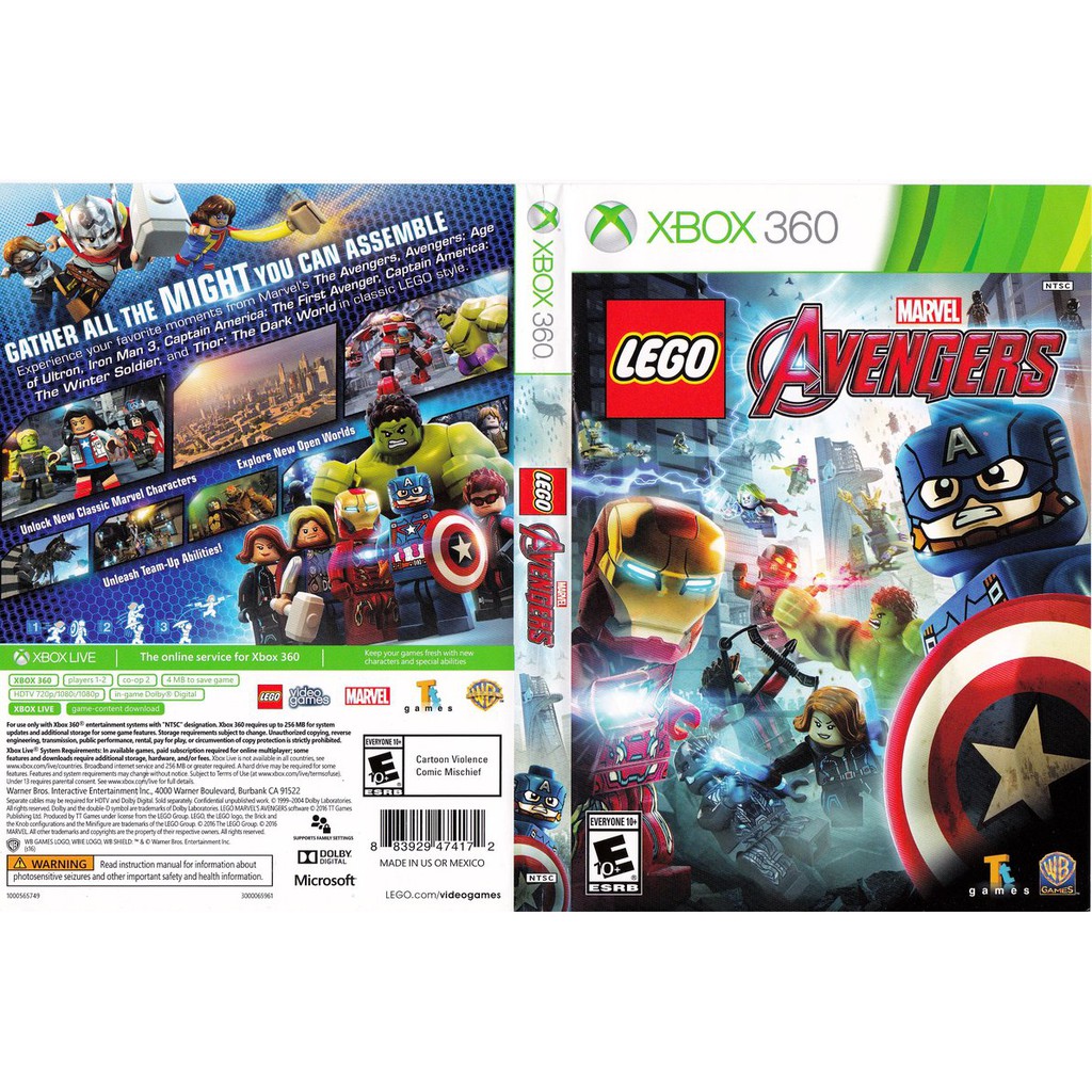 xbox 360 marvel games