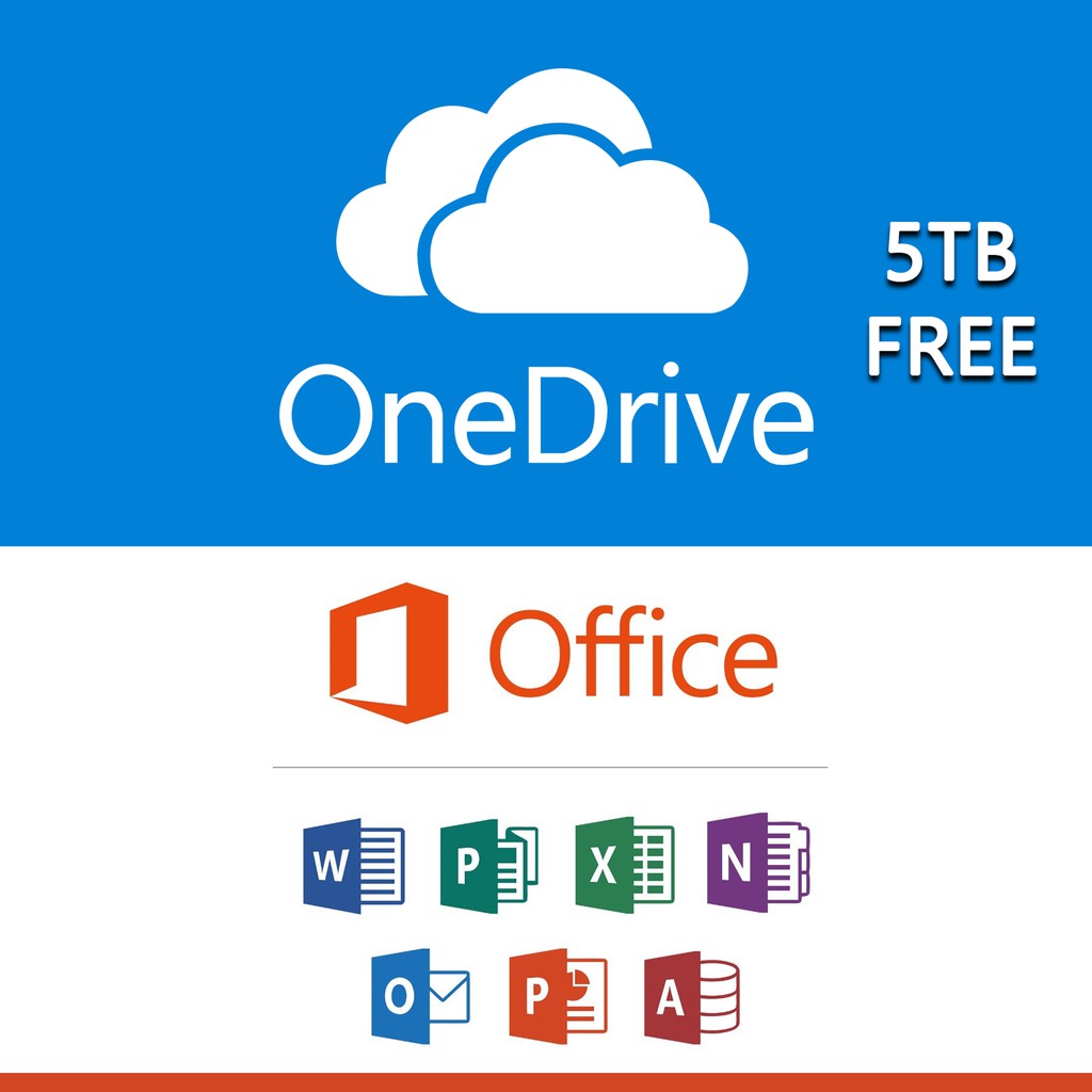 Microsoft Office 365 + OneDrive 5TB [FREE] | Shopee Malaysia