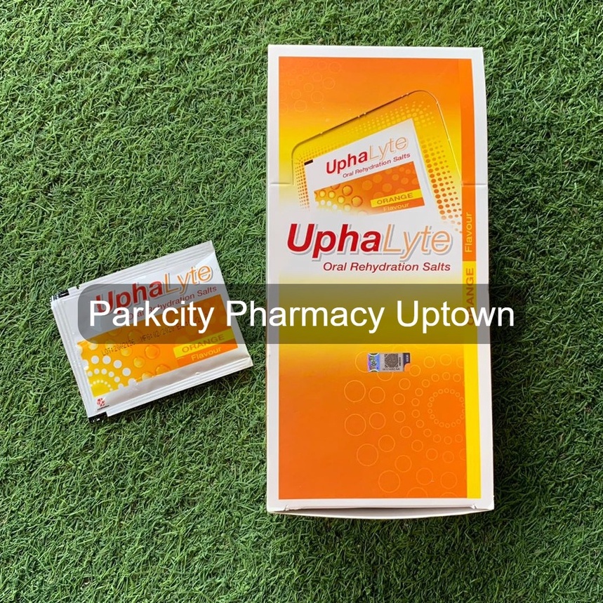 CCM Uphalyte Oral Rehydration Salt Sachet Orange Flavour 1s (For diarrhoea & vomiting) Shopee