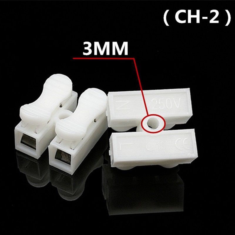 Bolanxiaod Spring Wire Cable Clamp Terminal Block No Solding