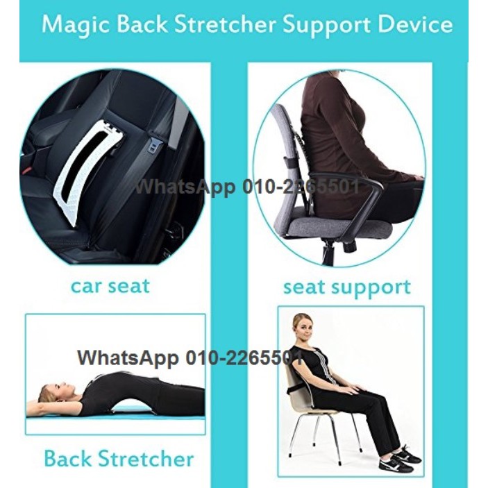 Magic Back Support Multi Level Stretching Device Stiff