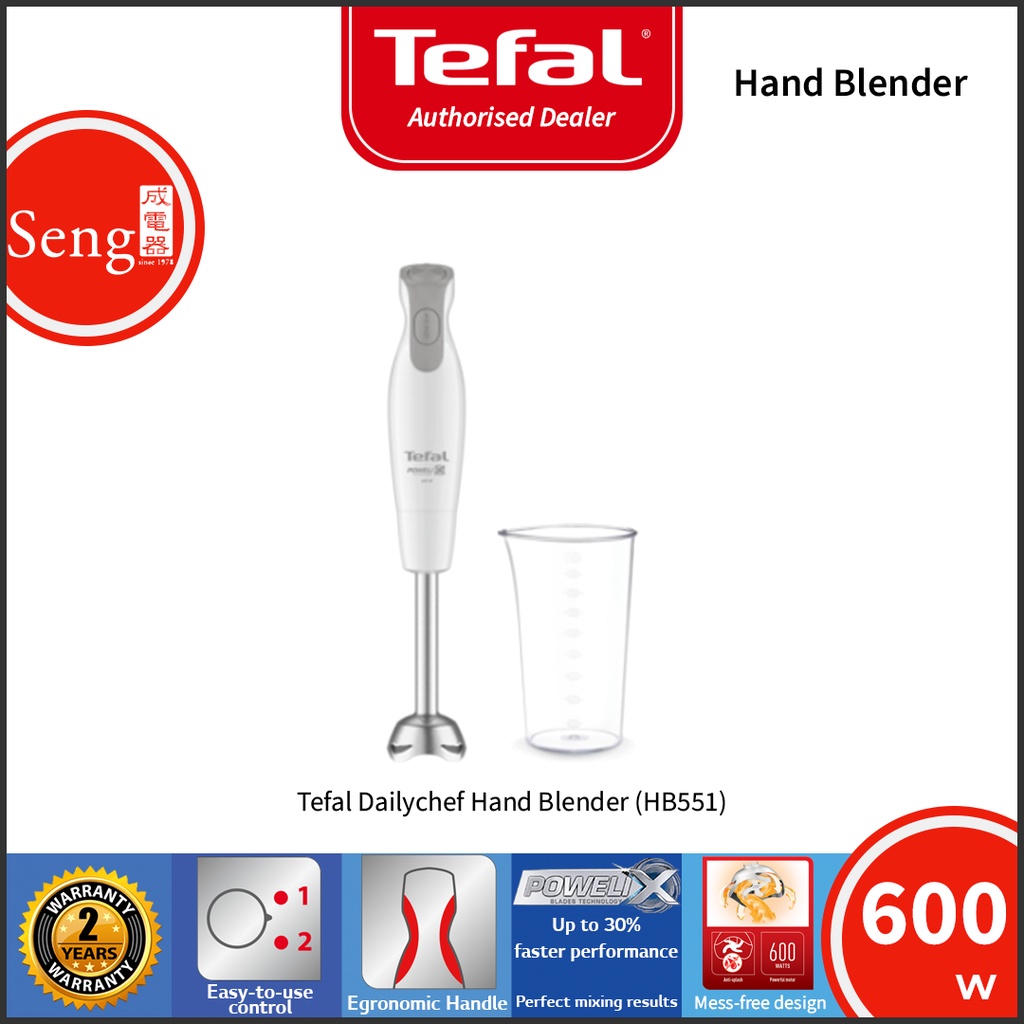 Tefal Hand Blender 800ml Mix Dailychef With Highquality Powelix Blades Simple Hand Blender