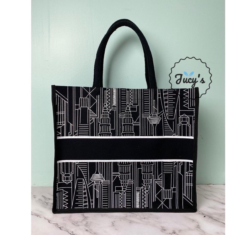 KLCC Big Tote Bag A3 Size Beg Tangan Wanita Hadiah Murah Korean Style