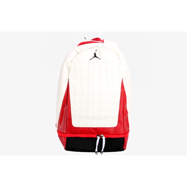 jordan backpack red and white