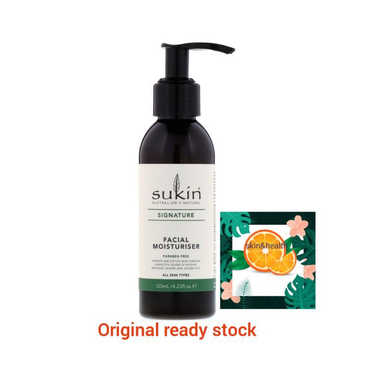 Authentic Ready Stock Sukin Facial Moisturizer ( 125ml) Shopee Malaysia