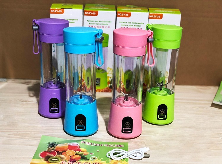 Fashionable Portable Electric Fruit Juicer Bottle Rechargeable Juice ...