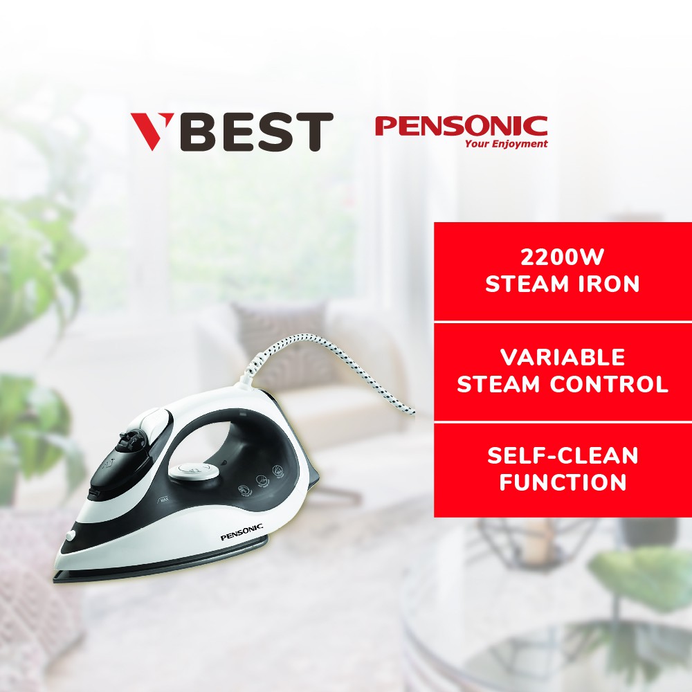 PENSONIC 2200W Steam Iron PSI1006 Shopee Malaysia