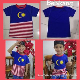 Baju Tshirt Merdeka Kanak Kanak