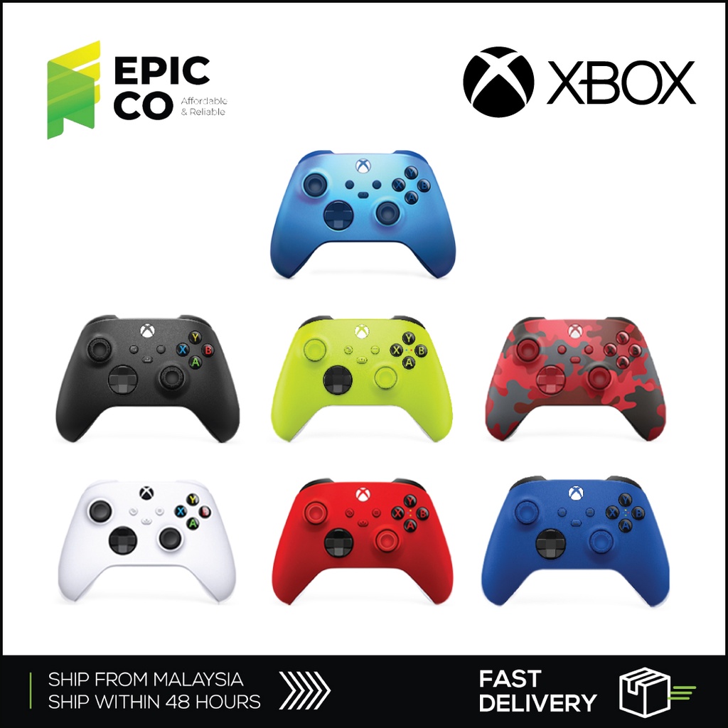 Microsoft XBOX ONE Series X  Series S Wireless Controller with Build-In  Bluetooth for Windows 10/Andriod/IOS (Original)