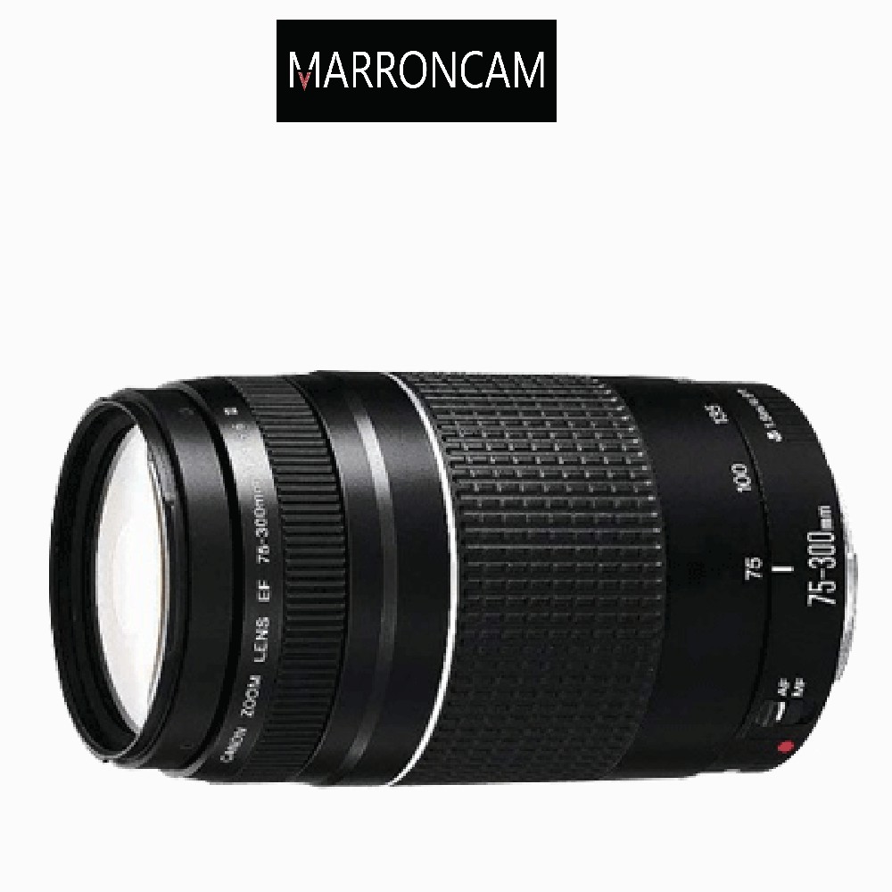 Canon Ef 75 300mm F 4 5 6 Iii Lens Shopee Malaysia