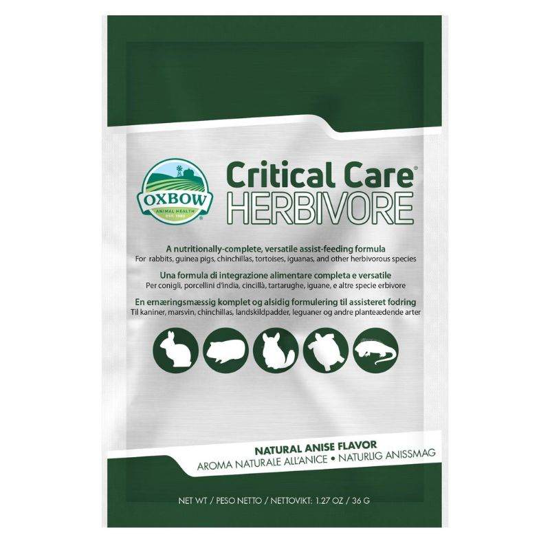 Oxbow Critical Care Herbivore 36g (expired day may 11 2023) Shopee