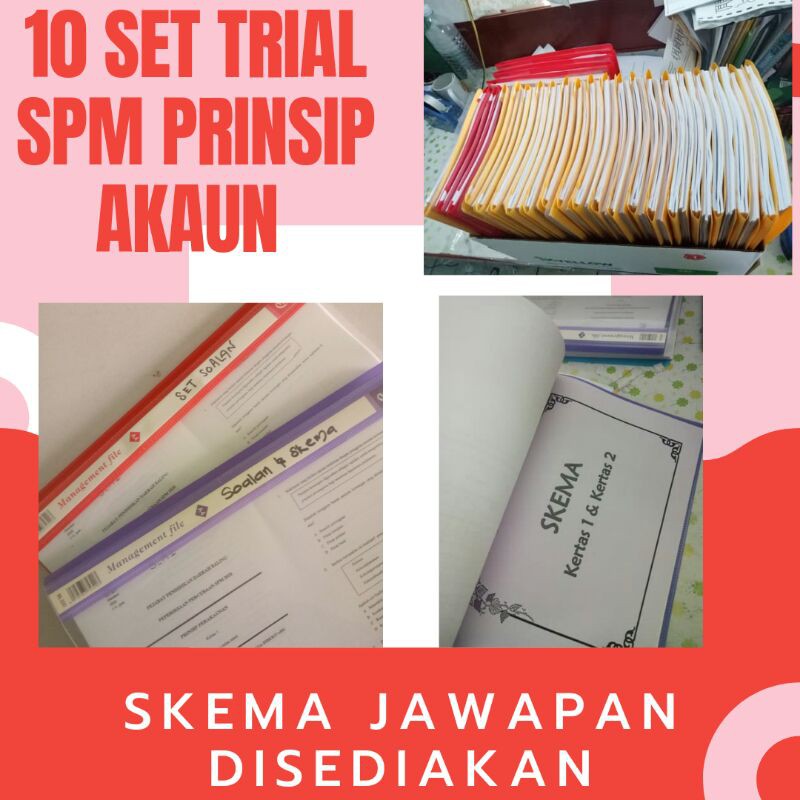 💥READY STOCK💥10 SET KOLEKSI LATIHAN DAN ULANGKAJI PRINSIP PERAKAUNAN