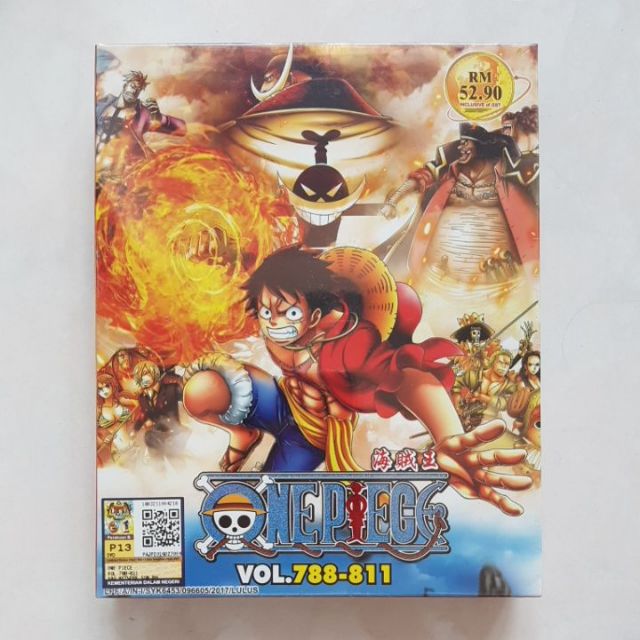 Anime Dvd One Piece Vol 7 811 Box 24 Shopee Malaysia