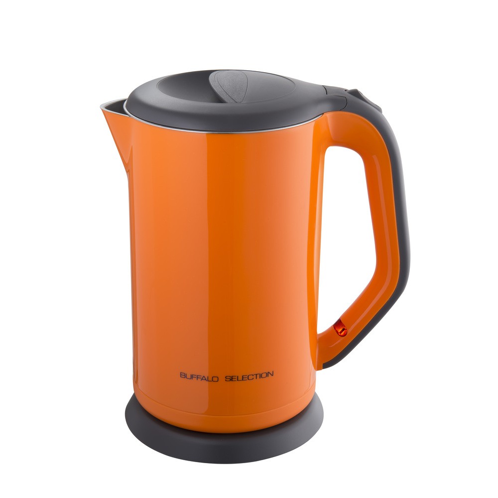 BUFFALO Electric Kettle Orange (1.7L) KW74/KW75 [1 TAHUN WARRANTY