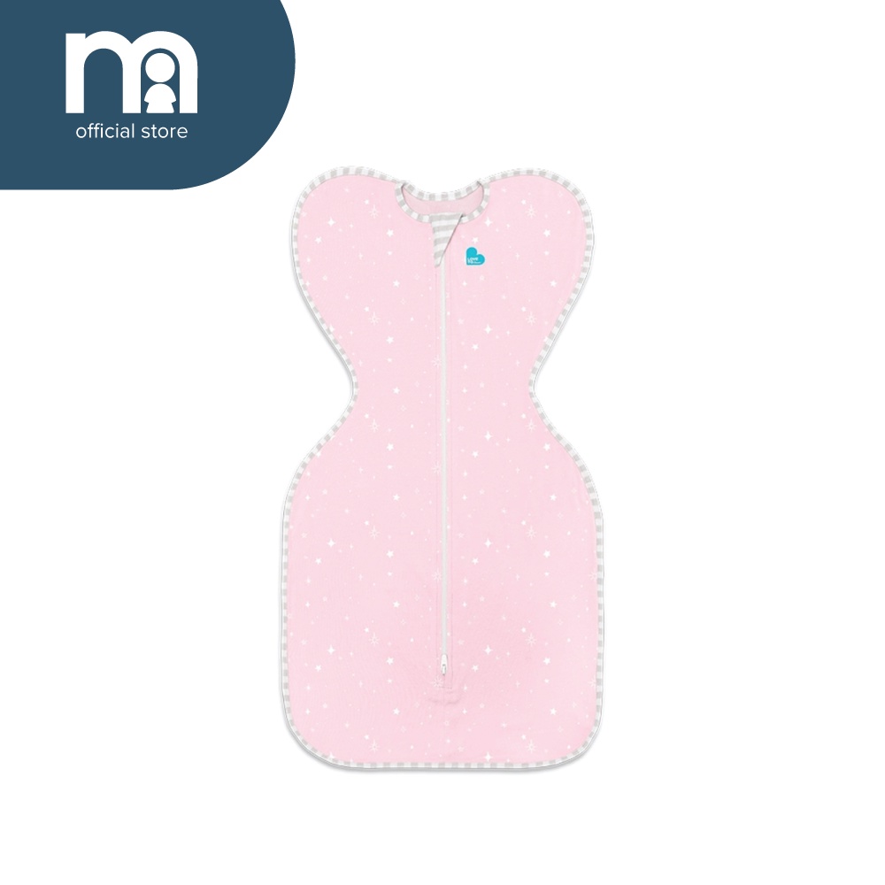 Love To Dream Swaddle UP Original Baby Sleeping Bag 1.0 TOG Small 3kg-6kg Pink 