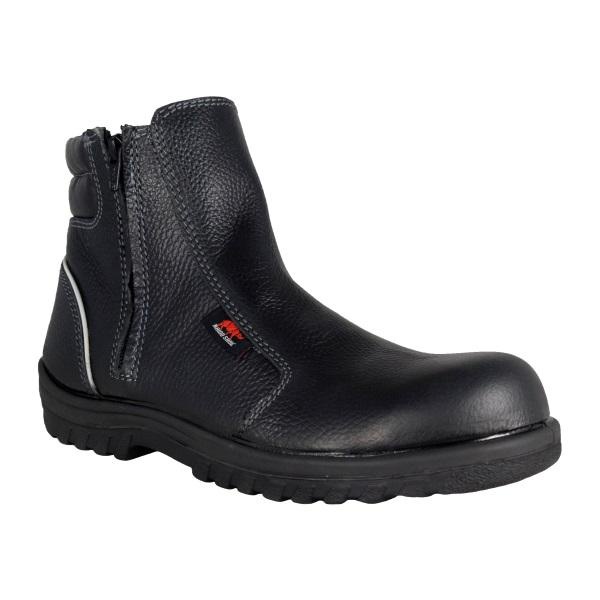 RHINO Shoe UN301SP Ultranite MidCut Zip Safety Shoes [Sirim Dosh