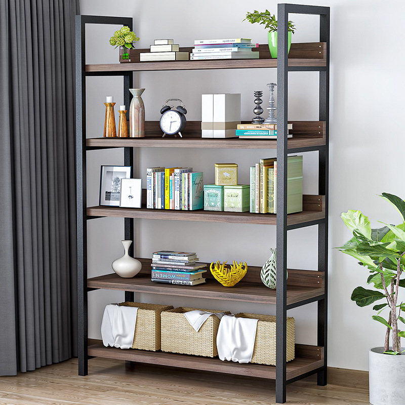 Bookcases Shelf Kitchen Shelving Unit Storage Multilayer Receive 5 Layers Simple Drawing Room Bedroom Fjallbo Ikea Ins Style Simple Style Shopee Malaysia
