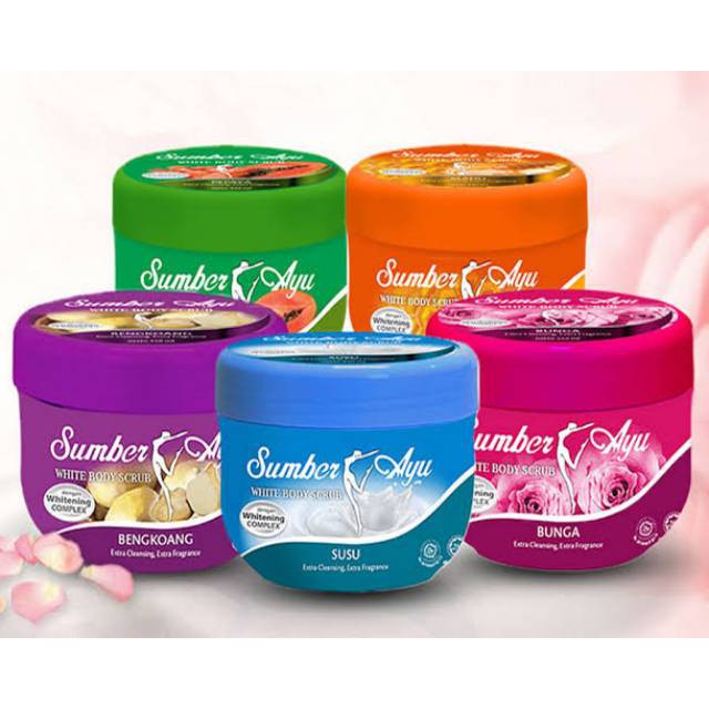 Borong Rm 5 50 2 Pcs Sumber Ayu White Body Scrub